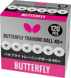 Butterfly 120 Training Balls White 