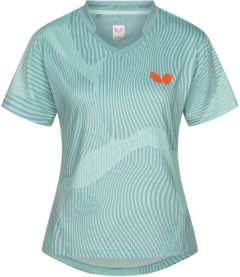 Butterfly Shirt Kariya Sky Grey Lady 