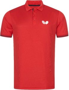 Butterfly Shirt Puren Rood