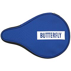 Butterfly Round Case Logo Blauw