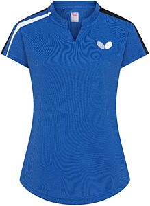 Butterfly Shirt Ikoma Lady Blue 