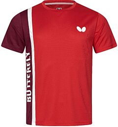 Butterfly T-Shirt Saijo Red