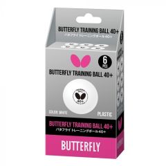 Butterfly Training Balls 6B Wit 