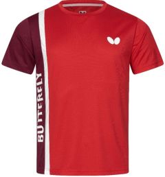 Butterfly T-Shirt Saijo Red